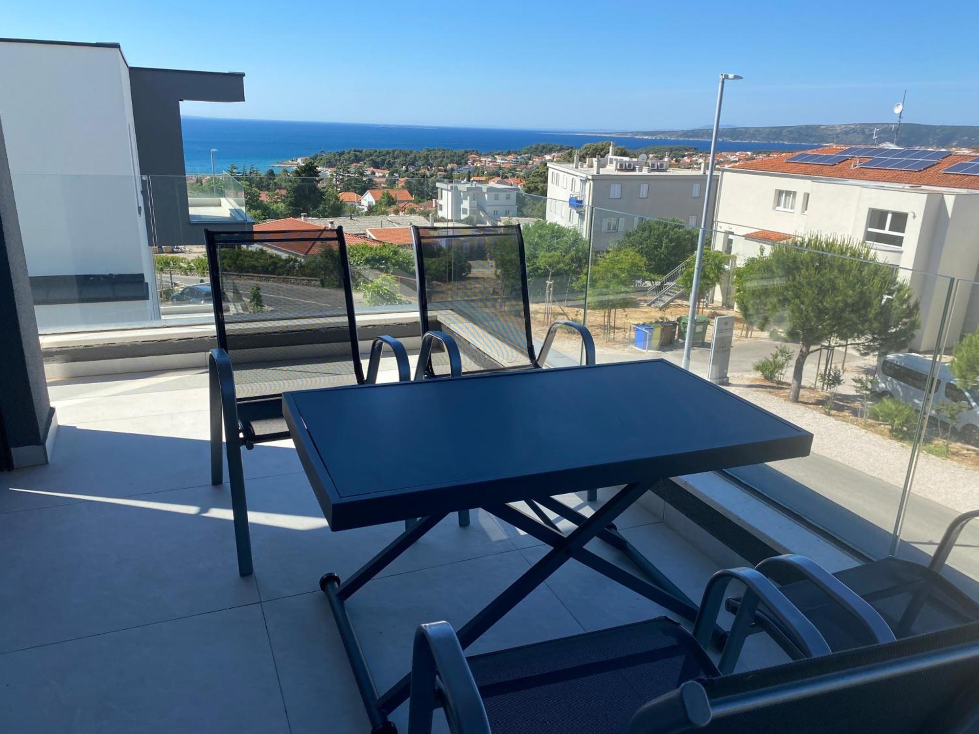 4Star Seaview Penthouse Krk Lejlighed Krk Town Eksteriør billede